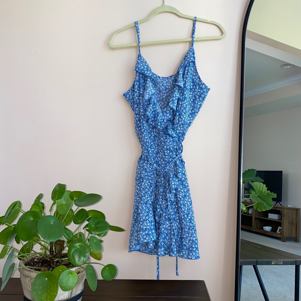 Floral Wrap Dress
